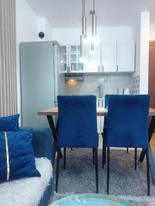 Kuchyň nebo kuchyňský kout v ubytování Ema Lux Apartments