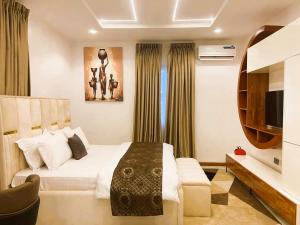 Posezení v ubytování Emirates Residence