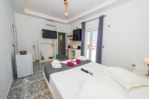 Giường trong phòng chung tại The F Suites