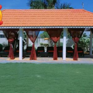 Zahrada ubytování GC Resort