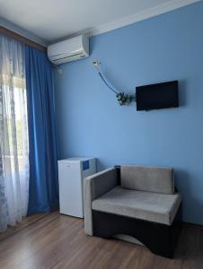 TV a/nebo společenská místnost v ubytování Shekvetili+
