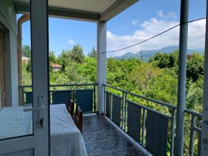Balkón nebo terasa v ubytování Guesthouse Achi