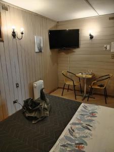 Habitacion Arrayan TV 또는 엔터테인먼트 센터