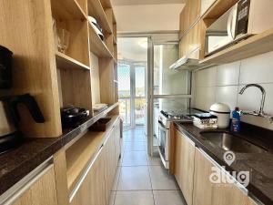 Kuchyň nebo kuchyňský kout v ubytování N10303 Vista Mar, Beto Carrero, Lazer e Diversão!