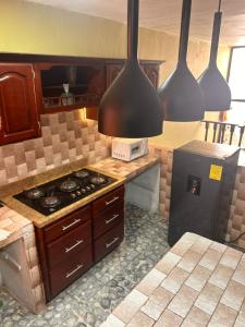 Dapur atau dapur kecil di Departamento Centrico Morelos