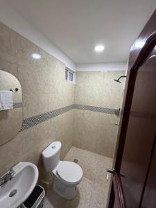 Koupelna v ubytování Casa Patio de Torices, Near City Center