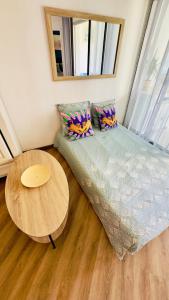 Postel nebo postele na pokoji v ubytování Logement entier - Idéalement situé