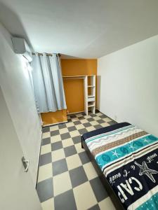 Postel nebo postele na pokoji v ubytování Appartement paisible en colocation