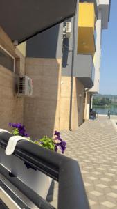 Een balkon of terras bij Code Srebrno Jezero