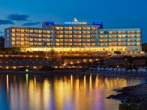 Das Gebäude in dem sich das Resort befindet