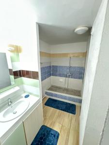 Koupelna v ubytování Appartement en colocation
