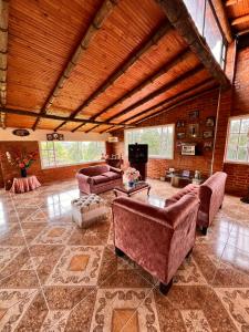 Χώρος καθιστικού στο Bed&Breakfast - Mirador de San Marcos