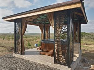 Balkón nebo terasa v ubytování Rockview Cabins - Kajiado