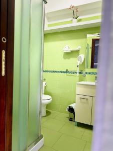 Koupelna v ubytování B&B Riviera Azzurra