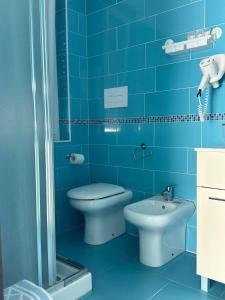 Koupelna v ubytování B&B Riviera Azzurra