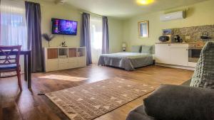 Kuchyňa alebo kuchynka v ubytovaní Mi Casa Vendégház - Apartments