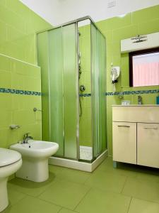 Koupelna v ubytování B&B Riviera Azzurra
