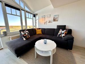 Posezení v ubytování Ferienwohnung De Duuv