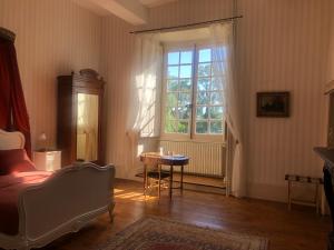 TV/trung tâm giải trí tại Château de Blot