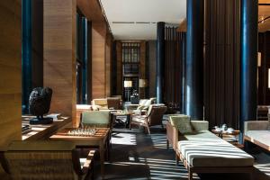 Zona de estar de The Chedi Andermatt