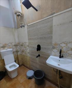 Koupelna v ubytování Hotel metroview