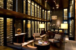 Zona de estar de The Chedi Andermatt