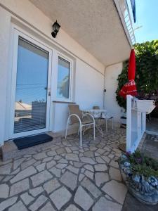 Balkón nebo terasa v ubytování Guest House Pamela