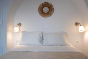 Postel nebo postele na pokoji v ubytování Villa Enthera Mykonos