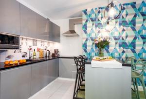 Kuchnia lub aneks kuchenny w obiekcie Classy Apartments - Ruska