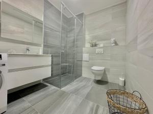 Koupelna v ubytování Apartman Niko