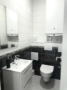 Koupelna v ubytování Apartman Niko