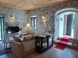 Posezení v ubytování Theta Guesthouse