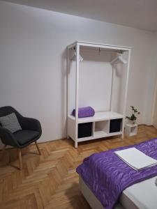 Postel nebo postele na pokoji v ubytování Olive garden