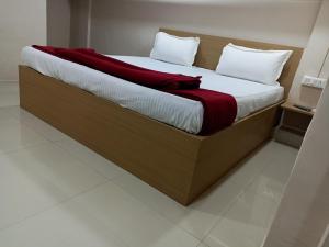Postel nebo postele na pokoji v ubytování KK Guest House
