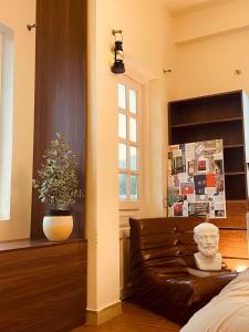 Un lugar para sentarse en Moodscape Homestay