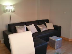Posezení v ubytování Apartamento Capitania