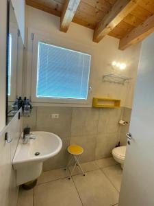 Koupelna v ubytování B&B Le Albare