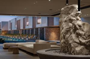 Istumisnurk majutusasutuses Mosay All Suite Hotel