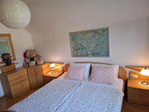 Ένα ή περισσότερα κρεβάτια σε δωμάτιο στο Apartment Luka +8 φωτογραφίες