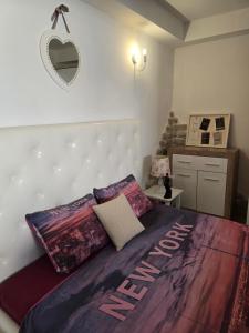 Postel nebo postele na pokoji v ubytování Apartments Angir