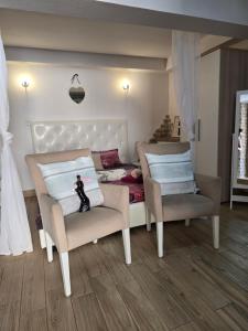 Posezení v ubytování Apartments Angir