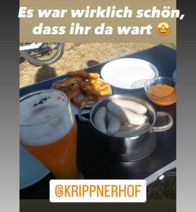 Jídlo v kempu nebo okolí