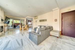 Posezení v ubytování Exclusive Villa Resort