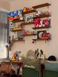 Ruang duduk di 暖南小安民宿The Warm Tain-An Hostel-台南火車站-新樓醫院-背包客房-可包層-可包房-可包棟-獨旅友善民宿