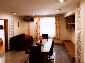 Posezení v ubytování Aranyhal apartman