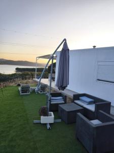Ogród w obiekcie Casa en el lago.unmillondeestrellas