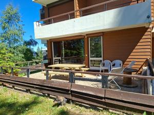 Balkón nebo terasa v ubytování Chamrousse 1750 - Le Taillefer - Appartement classé 3 étoiles