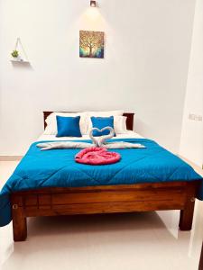 Postel nebo postele na pokoji v ubytování Hermanos Hideaway