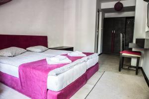 Postel nebo postele na pokoji v ubytování Hotel Restaurant 6ATO RiLa