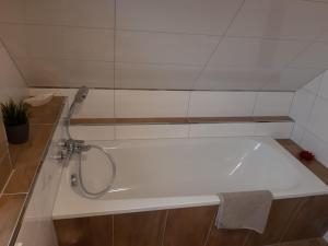 Ένα μπάνιο στο Ferienhaus LeBen